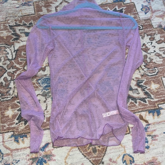 Free people on the dot long sleeve turtle neck - Picture 1 of 3